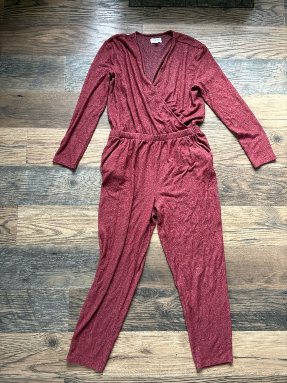 Lou & Grey Long Sleeve Pants Romper